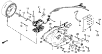 Left Crankcase Cover + Alternator