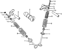 Camshaft + Valve