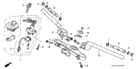 Handlebar + Top Bridge 97-98
