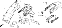 Vt500ft Rear Fender