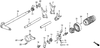 Shift Drum + Shift Fork