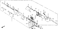Cm400a/Tfront Brake Caliper 79-81