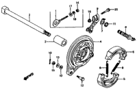 Rear Brake Panel