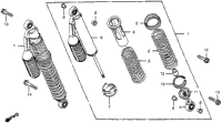 Rear Shock Absorber 80
