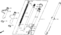 Cm400t/Afront Fender 79-80