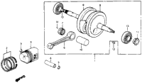 Crankshaft + Piston