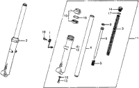 Front Fork 83-84
