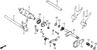 Shift Drum + Shift Fork