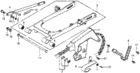 Swingarm + Chain Case