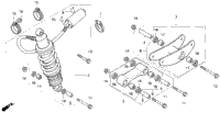 F2 F3 Rear Shock Absorber 94-96