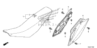 Seat + Side Cover