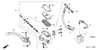 Front Brake Master Cylinder (St1300a)