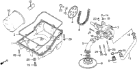 Oil Filter + Oil Pan + Oil Pump
