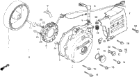 Left Crankcase Cover + Alternator