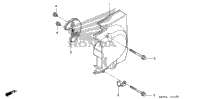 Left Rear Crankcase Cover