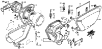Air Cleaner + Side Cover 79