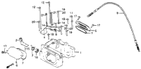 Cylinder Head Cover + Decompression Cable