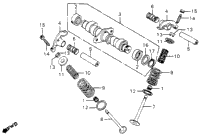 Camshaft + Valve