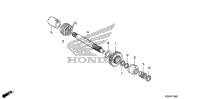Kick Starter Spindle
