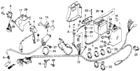 Wire Harness + Battery 78-81
