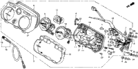 Speedometer + Tachometer