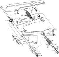 Swingarm + Chainguard