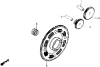 Starting Driven Gear
