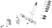 Steering Stem + Horn
