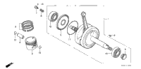 Crankshaft@Piston (Crf100f)