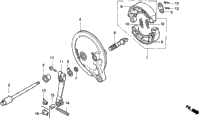 Rear Brake Panel
