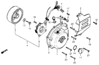 Left Crankcase Cover + Alternator