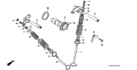 Camshaft + Valve