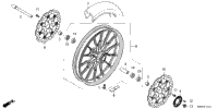 Front Wheel (Cb500xa'22/'23)