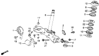 Xl500s Steering Stem + Horn 79-81