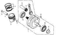 Crankshaft + Piston