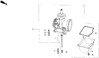 Carburetor O.P.Kit 85-89