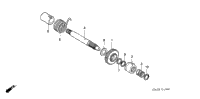 Kick Starter Spindle