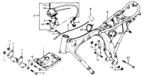 Frame + Ignition Coil