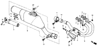 Exhaust Muffler 85-87