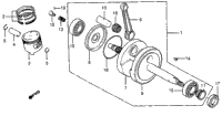 Crankshaft + Piston