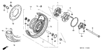 Rear Wheel (Vtx1800s)