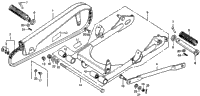 Swingarm + Chain Case