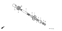 Kick Starter Spindle
