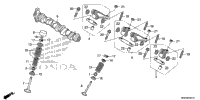 Camshaft + Valve (Rr.)