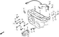 Transmission Cover + Water Pump