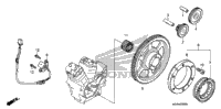 Pulse Generator + Starting Clutch