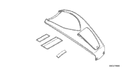 Tank Belt (Leather) (Plain)