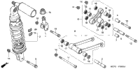 Rear Shock Absorber ('02-'05)