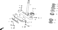 Vt1100c Steering Stem
