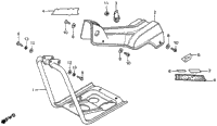 Main Pipe Cover + Crankcaseprotector
